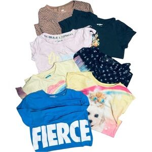 EUC Girls 7 Piece Shirt Bundle- Size 6